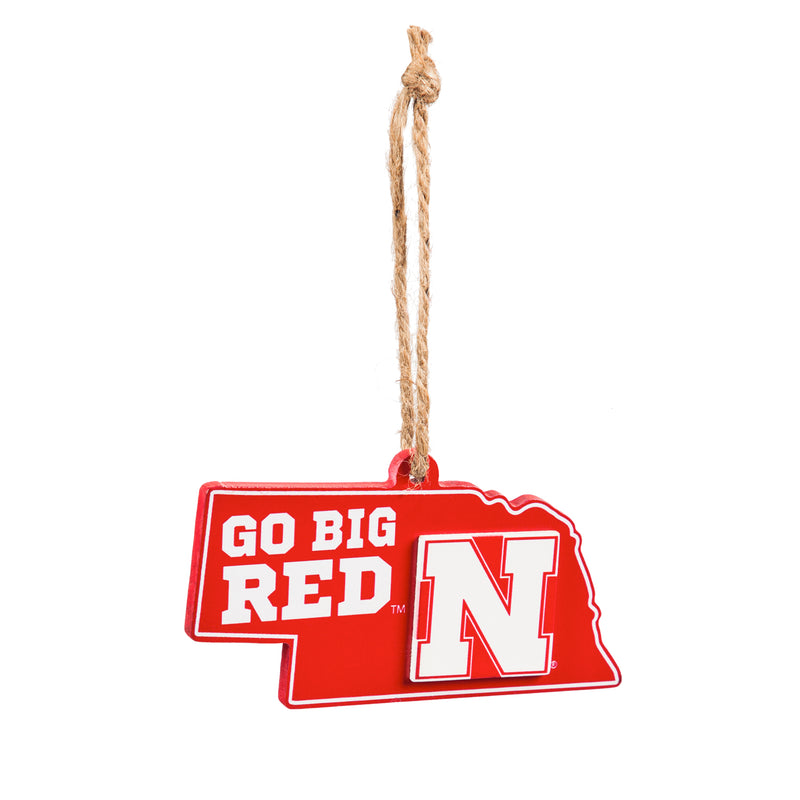 University of Nebraska, State Ornament,3ot949state