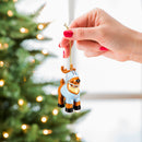 Reindeer Player Ornament, University of North Carolina,3ot951rpo