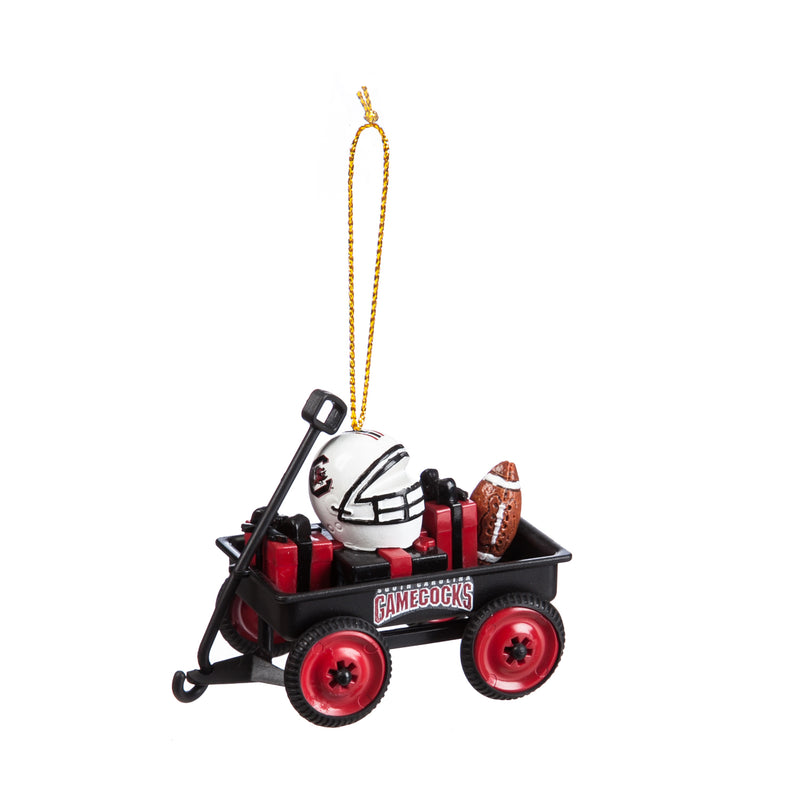 Team Wagon Ornament, South Carolina,3ot954wgn