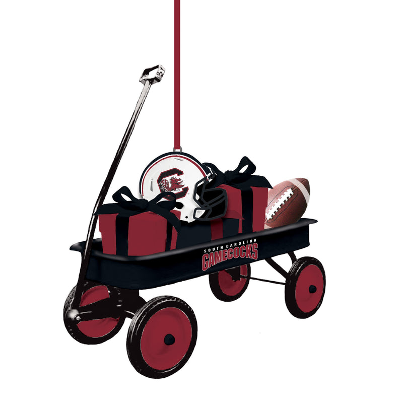 Team Wagon Ornament, South Carolina,3ot954wgn