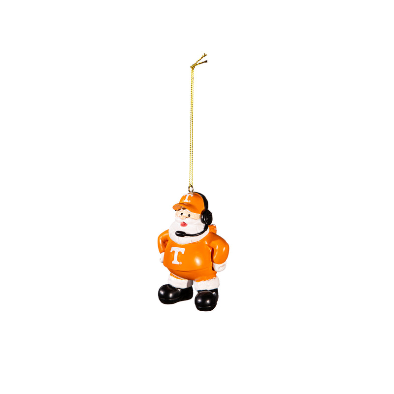 Coach Santa Ornament, University of Tennessee,3ot955cso