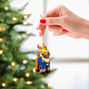 Reindeer Player Ornament, University of Pittsburgh,3ot961rpo