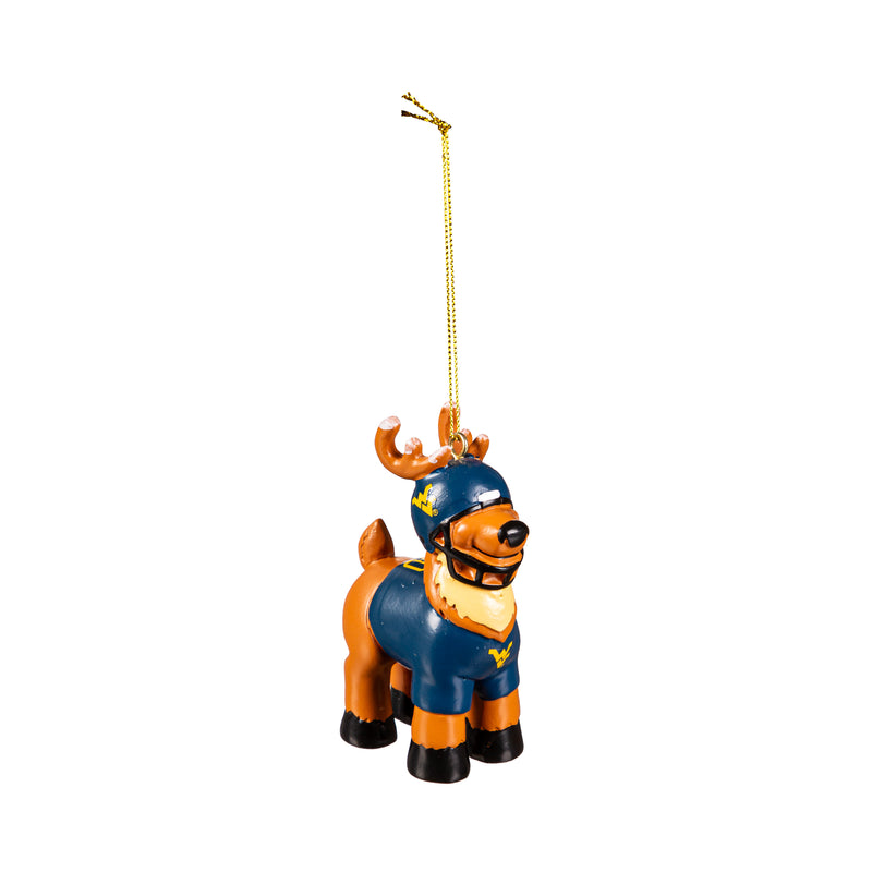 Reindeer Player Ornament, West Virginia University,3ot967rpo