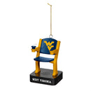 Stadium Seat Ornament, West Virginia University