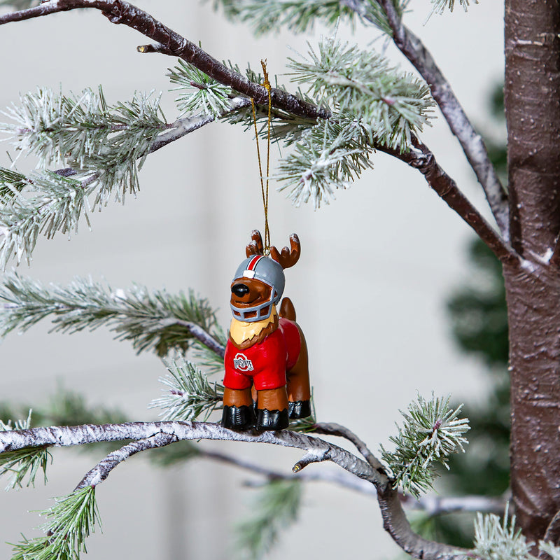 Reindeer Player Ornament, Ohio State University,3ot973rpo