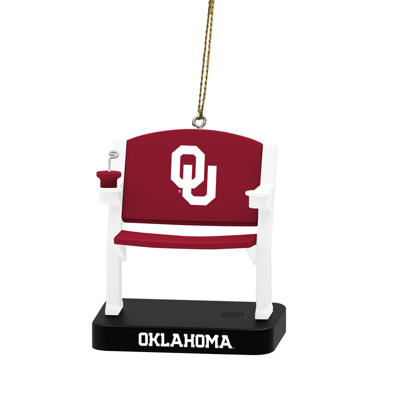 Stadium Seat Ornament, University of Oklahoma,3ot974stad