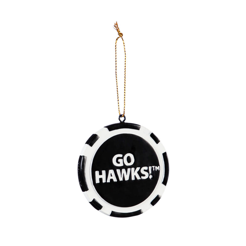 Game Chip Ornament, University of Iowa,3ot980pc