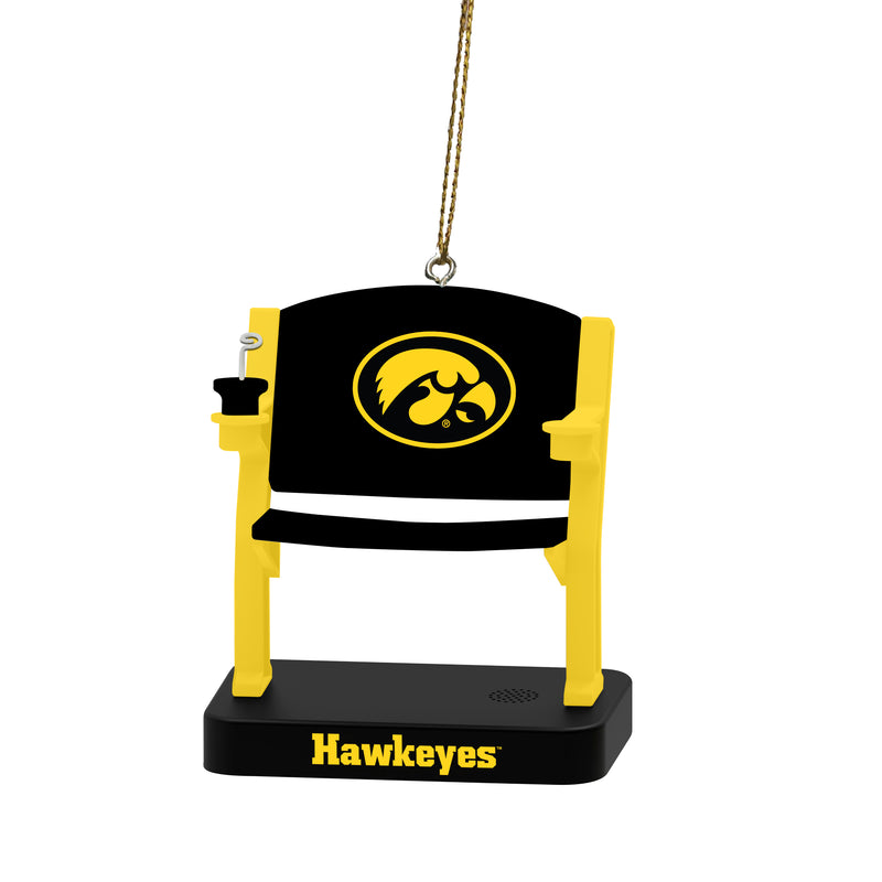 Stadium Seat Ornament, University of Iowa,3ot980stad