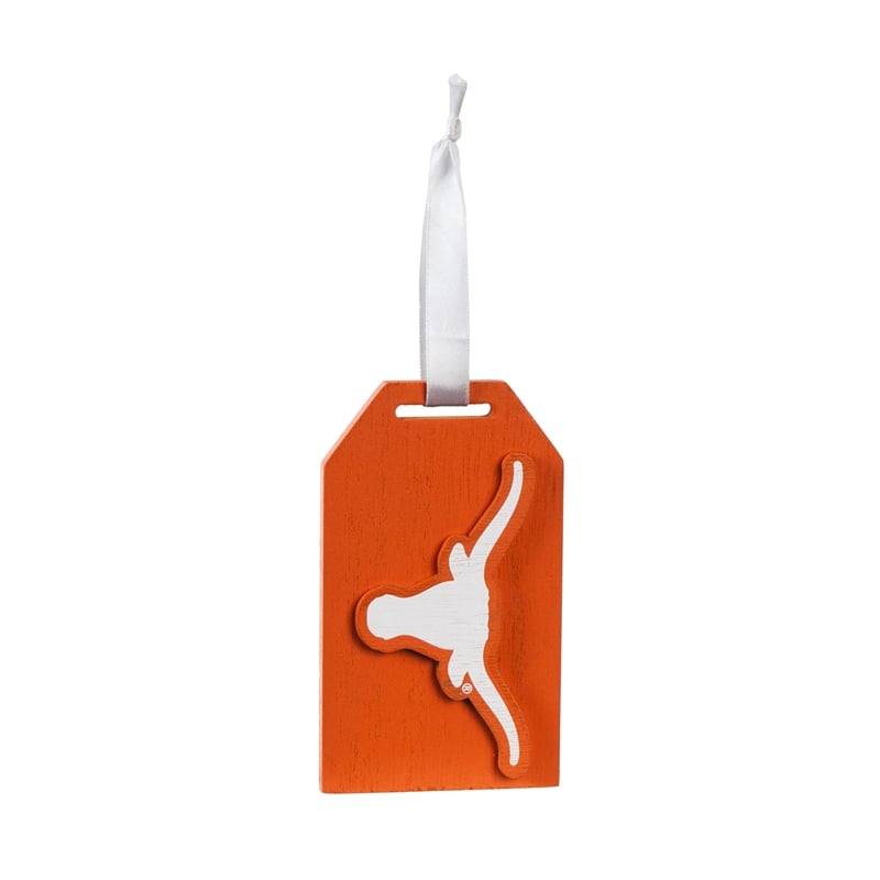 University of Texas,Gift Tag Ornament,3ot999gt