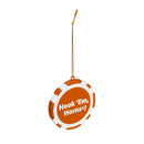University of Texas Game Chip Ornament