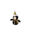 Woodland Storybook Ornament Fabric Black Bear in Bucket, Asst of 2