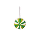 4" Fabric Beaded Peppermint Ornament,3otf237