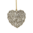 Joyful Traditions Ornament Heart Metal Set