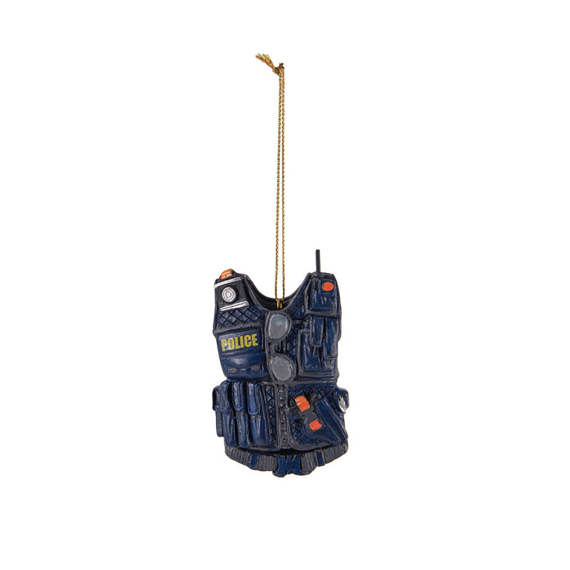 Polyresin Police Vest Ornament,3otr149