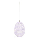 2.5" Egg Shaped Hanging D√©cor, 4 Asst.