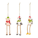 6.5" Resin Farm Animal with Dangling Legs Ornament