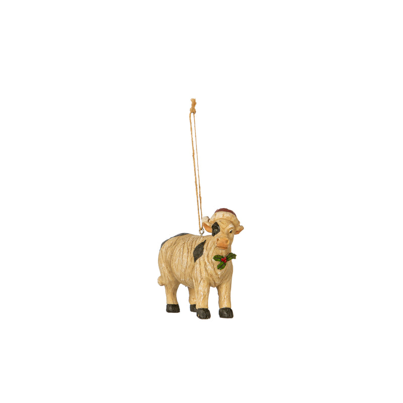 Resin Christmas Farm Animal Ornament,3otr204