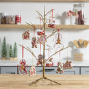 2.5" Resin Mug with Gingerbread Ornament