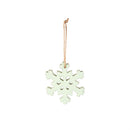 4" Wood Snowflake Ornament