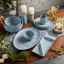 17.75" Ceramic Serving Platter, Winter Frost,3pcb9914