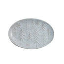 17.75" Ceramic Serving Platter, Winter Frost,3pcb9914