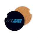 Carolina Panthers Car Coaster Set, 2pc