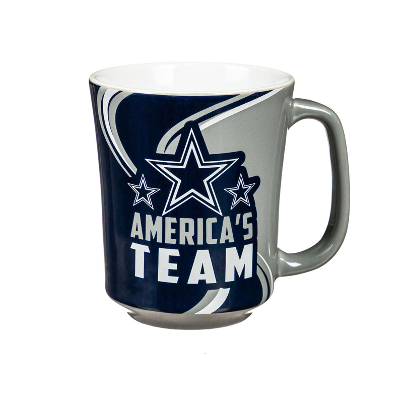 Dallas Cowboys, 14oz  Ceramic with Matching Box,3rca3808