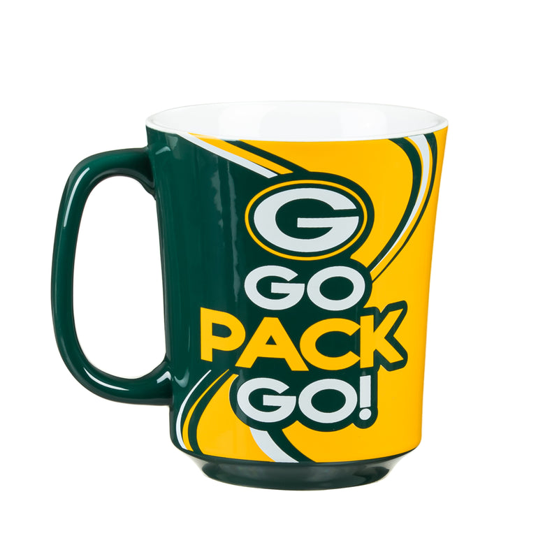 Green Bay Packers, 14oz  Ceramic with Matching Box,3rca3811