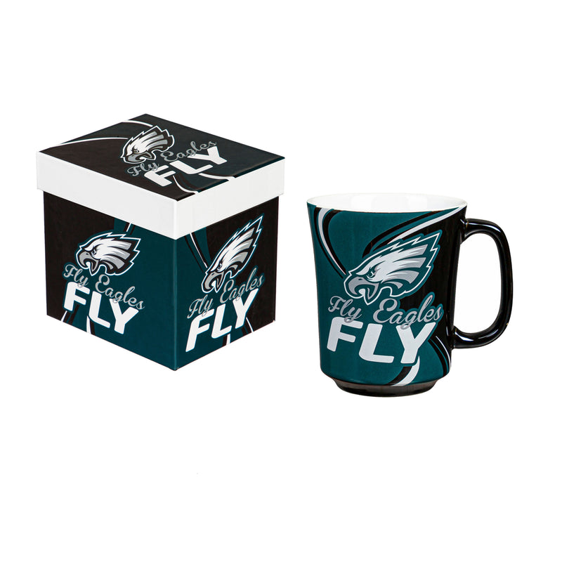 Philadelphia Eagles, 14oz  Ceramic with Matching Box,3rca3823