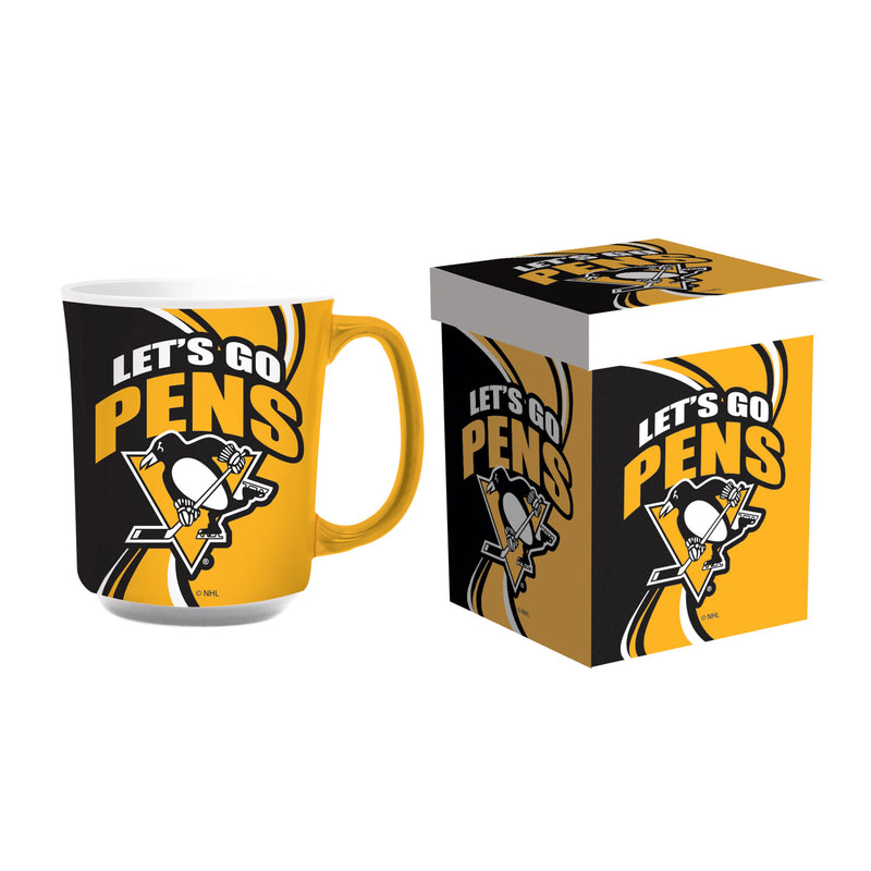 Ceramic 11oz Cup of Awesome Mug, Pittsburgh Penguins,3rca4372