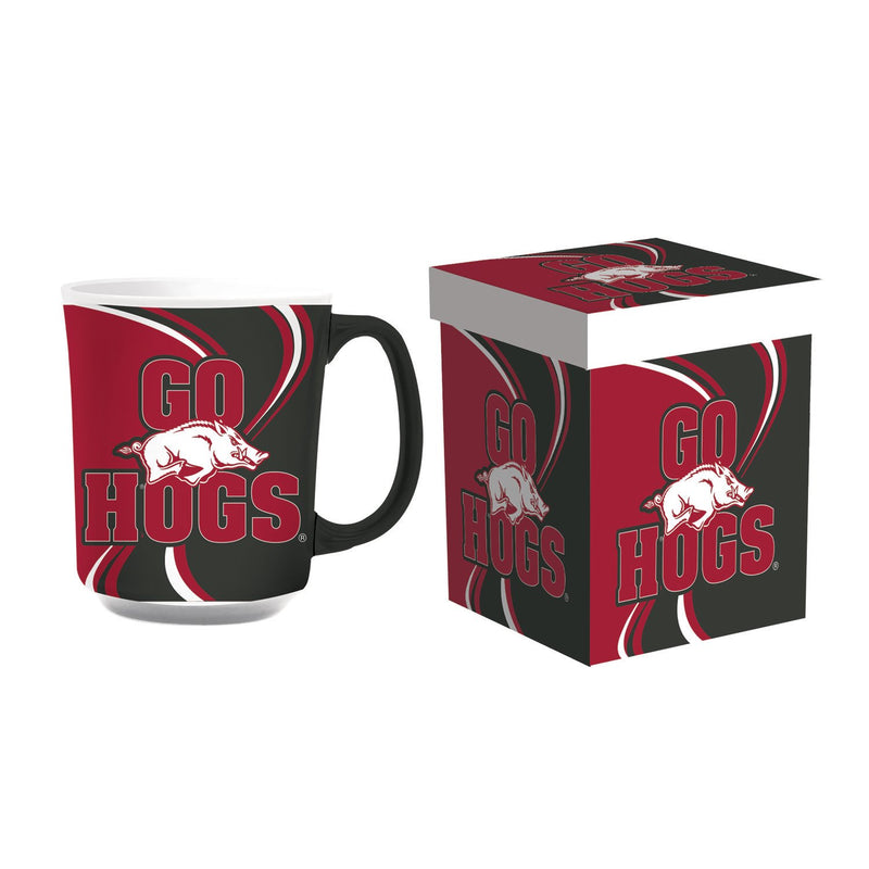 University of Arkansas, 14oz  Ceramic with Matching Box,3rca911