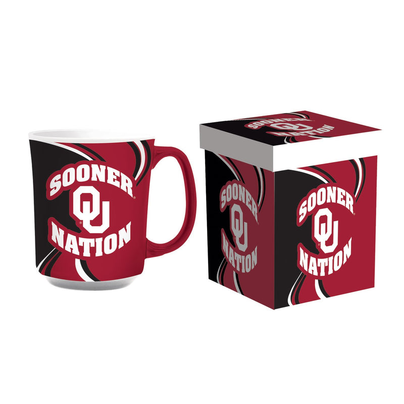 University of Oklahoma, 14oz  Ceramic with Matching Box,3rca974