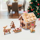 Stainless Steel Gingerbread House Cookie Cutter Set