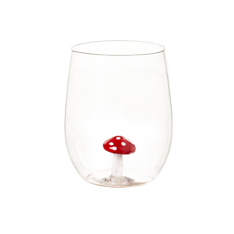 17oz. Stemless Figurine Glass w/ Gift Box, Mushroom,3sl1072