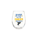 St. Louis Blues,17oz Boxed Stemless Glass