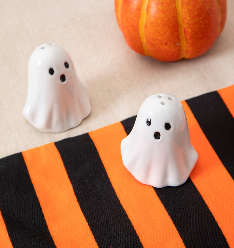 Ceramic Salt and Pepper Set, Ghost,3spc089