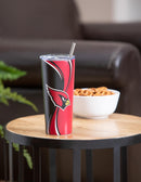 Stainless Steel Tumbler, 20oz, Arizona Cardinals