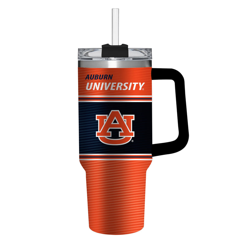 40oz Stainless Steel Mega Cup w/ Straw, Auburn University,3ss928cc