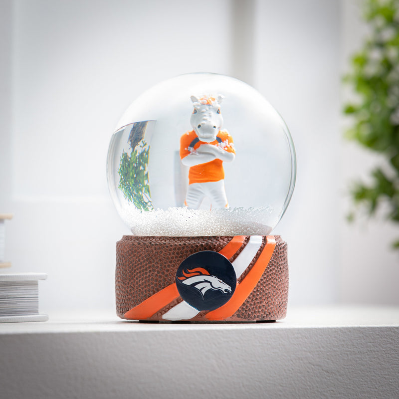 Water Globe, Denver Broncos,3wgl3809