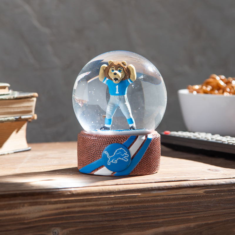 Water Globe, Detroit Lions,3wgl3810