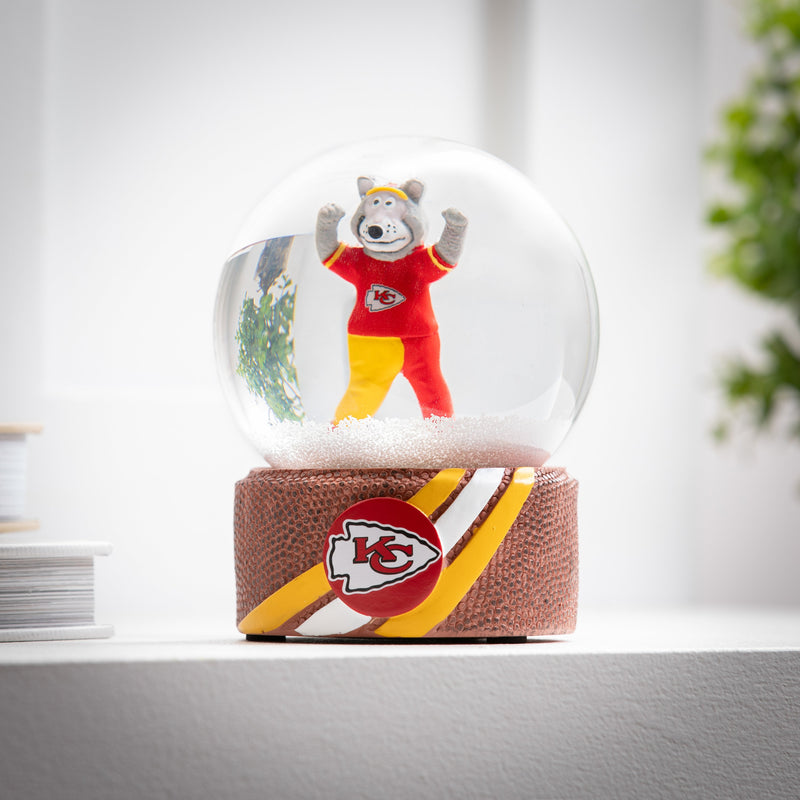 Water Globe, Kansas City Chiefs,3wgl3815