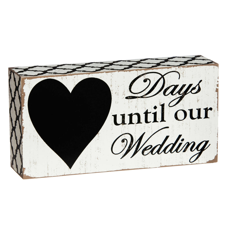 Days Until Our Wedding Chalkboard Plock,3wp123