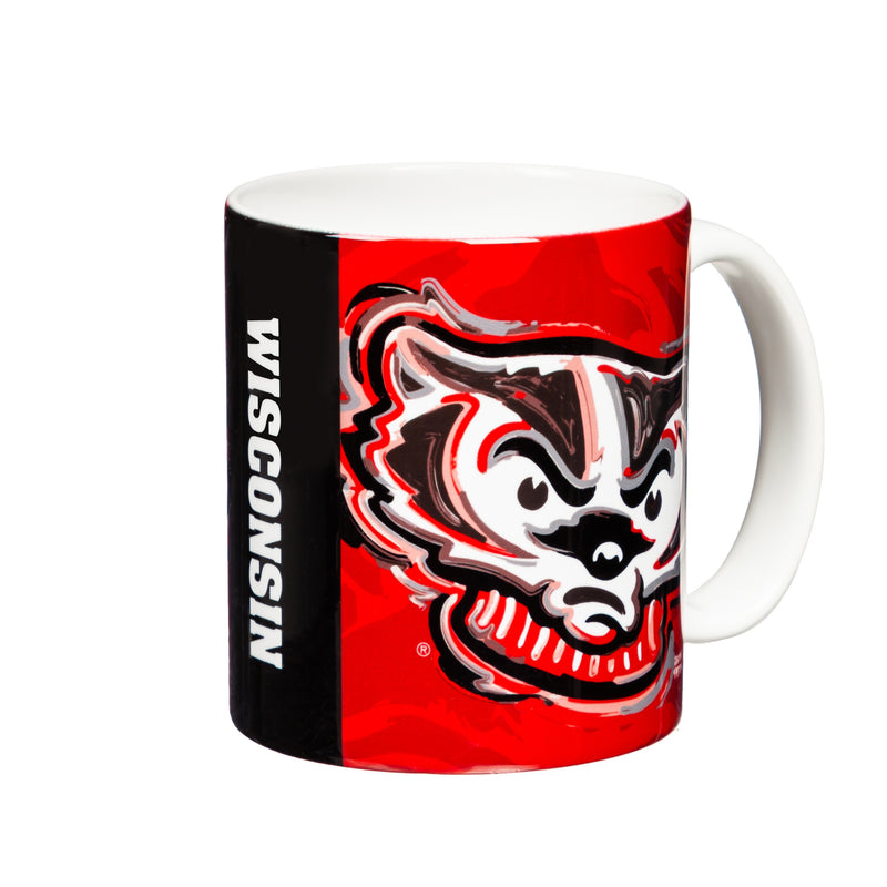 University of Wisconsin-Madison, 11oz Mug Justin Patten,3wsm984jpa