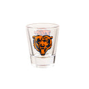 Chicago Bears 4-Piece Ceramic and Glass 2oz. Cup Set