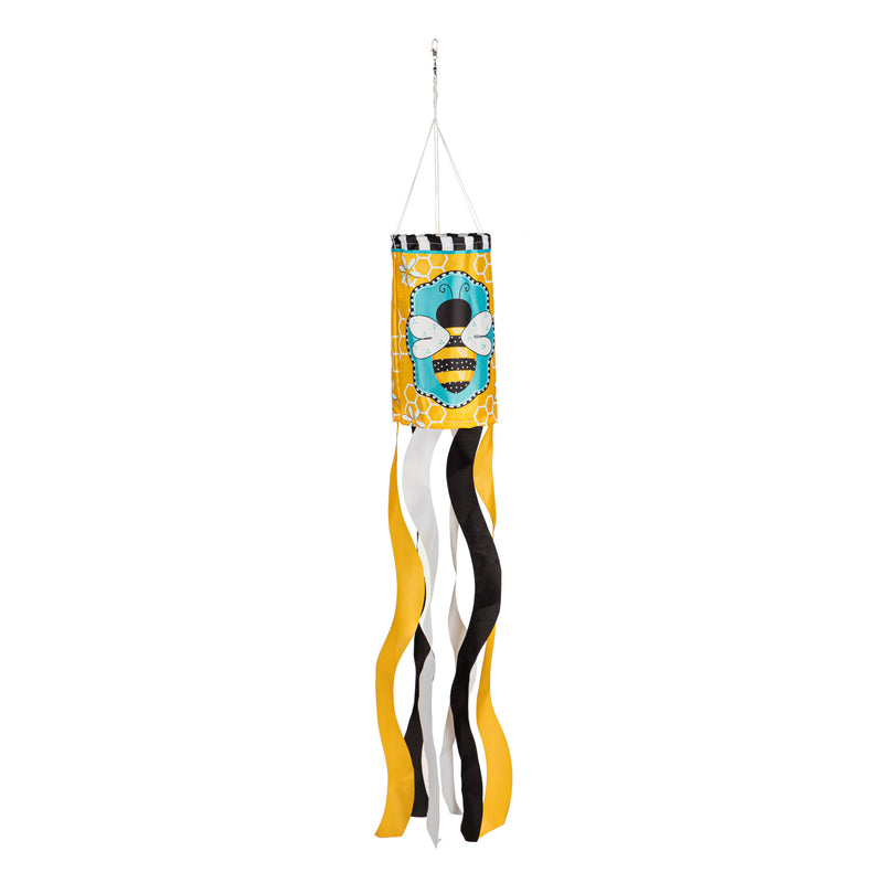 Buzzing Bee Sublimated Windsock,40s1165