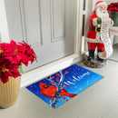 Snowy Cardinal Embossed Mat