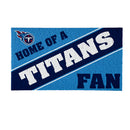 Tennessee Titans, PVC Mat COLOR, Home of a Fan