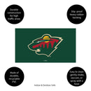 Full Color PVC Mat, 16" x 28", Minnesota Wild