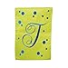 Flag, Polka Dot Initial Flag "T"