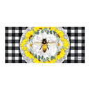 Honey Bee and Flowers Sassafras Switch Mat